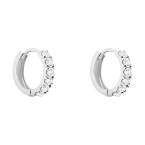Orecchini Stroili Toujours oro bianco 375 donna 7 mm-2b Gioielli