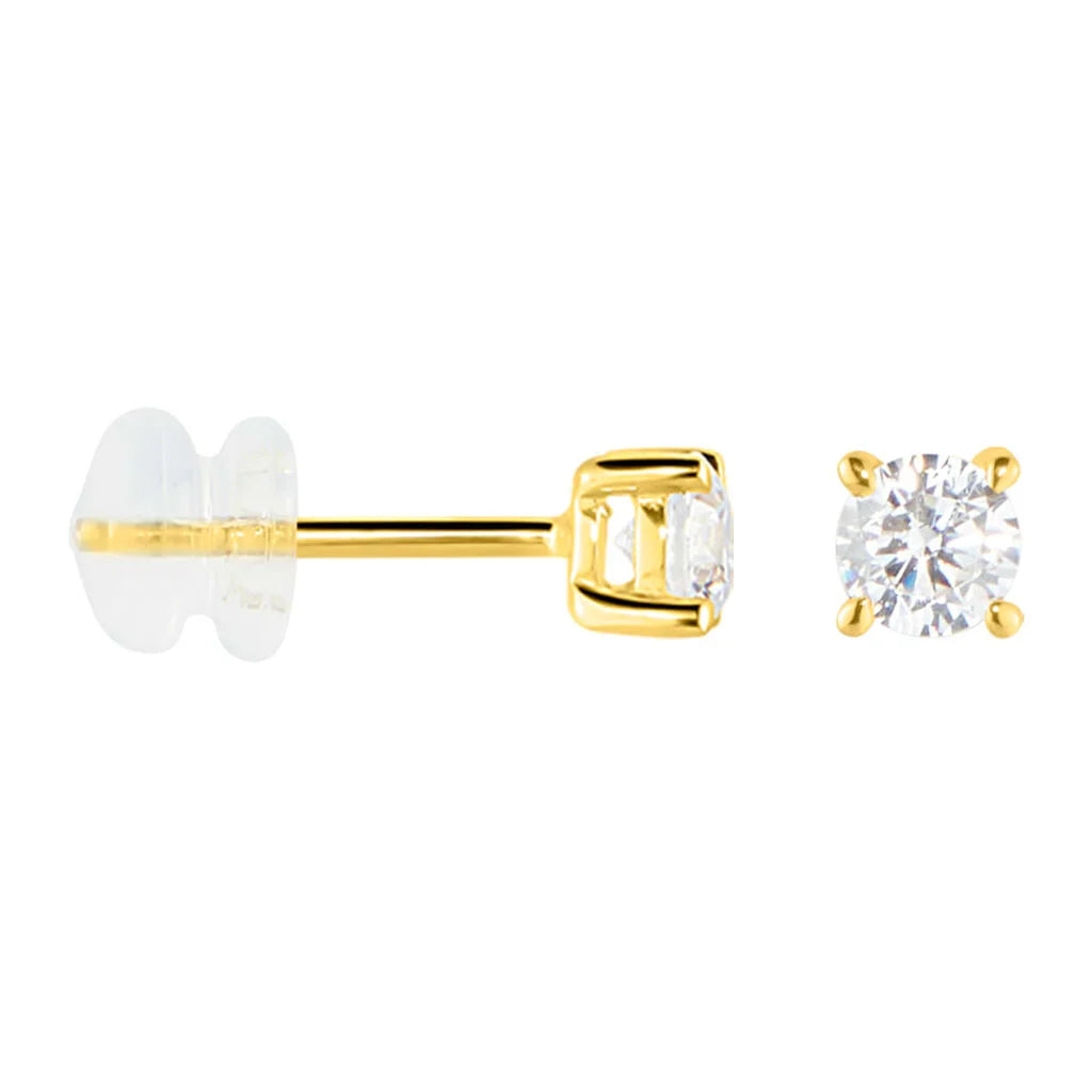 Orecchini Stroili Bon Ton oro giallo 375 donna punto luce 3 mm-2b Gioielli