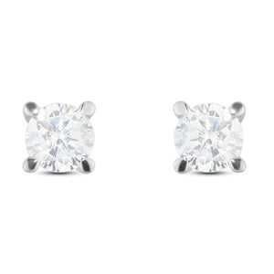 Orecchini Stroili Bon Ton oro bianco 375 donna punto luce 3 mm-2b Gioielli