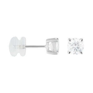 Orecchini Stroili Bon Ton oro bianco 375 donna punto luce 5 mm-2b Gioielli
