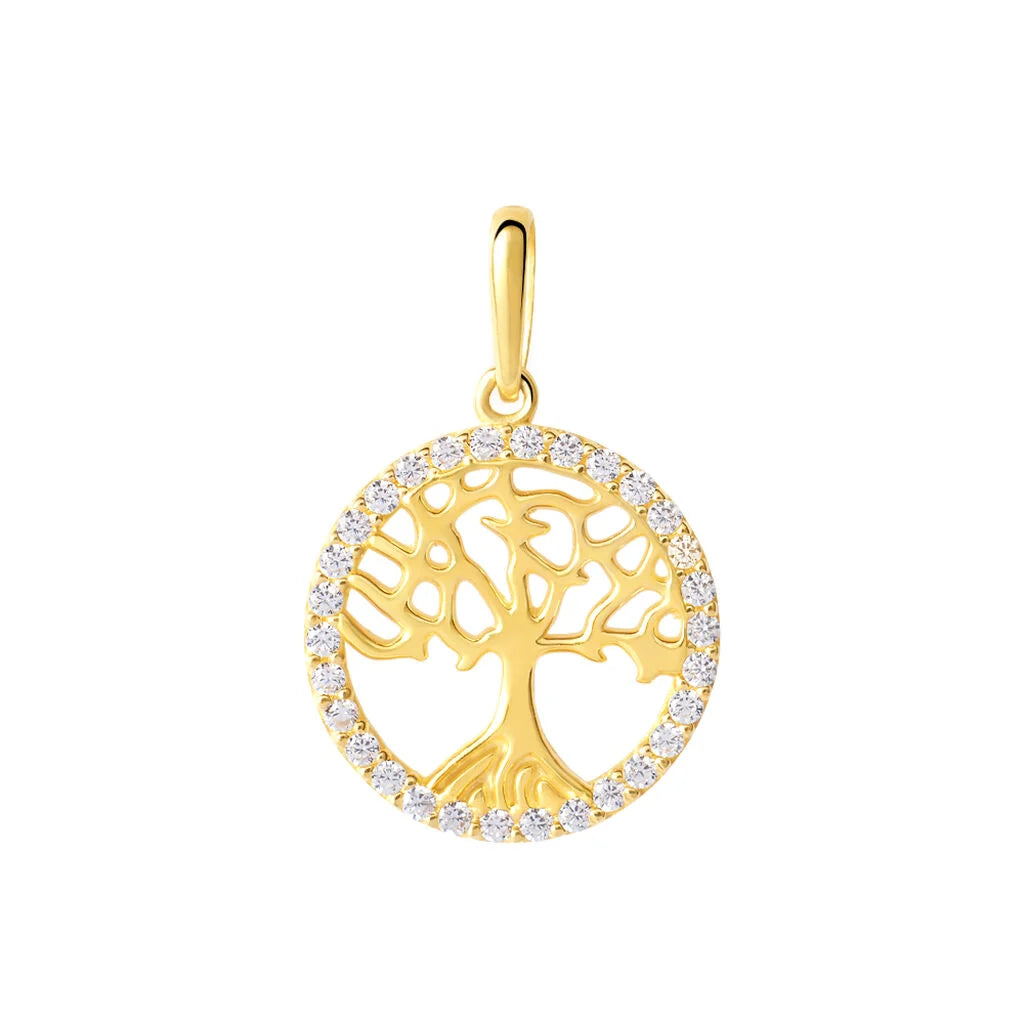 Ciondolo Stroili Poeme oro giallo 375 donna albero della vita-2b Gioielli