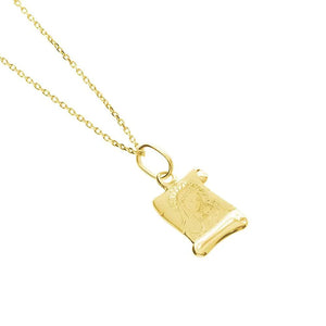 Ciondolo Stroili Holy oro giallo 375 Madonna-2b Gioielli