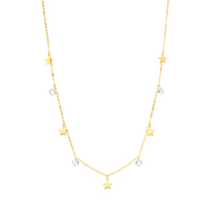 Collana Stroili Beverly oro giallo 375 donna-2b Gioielli