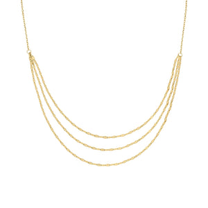 Collana Stroili Beverly oro giallo 375 donna-2b Gioielli