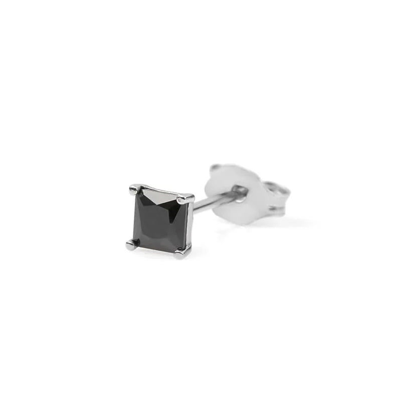 Monorecchino Stroili L'homme Or oro bianco 375 uomo 2 mm-2b Gioielli