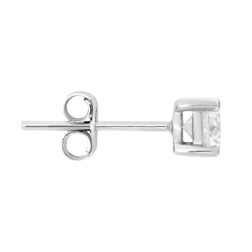 Mono orecchino Stroili L'homme Or oro bianco 375 punto luce 4 mm-2b Gioielli