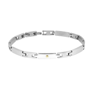 Bracciale uomo in acciaio-2b Gioielli