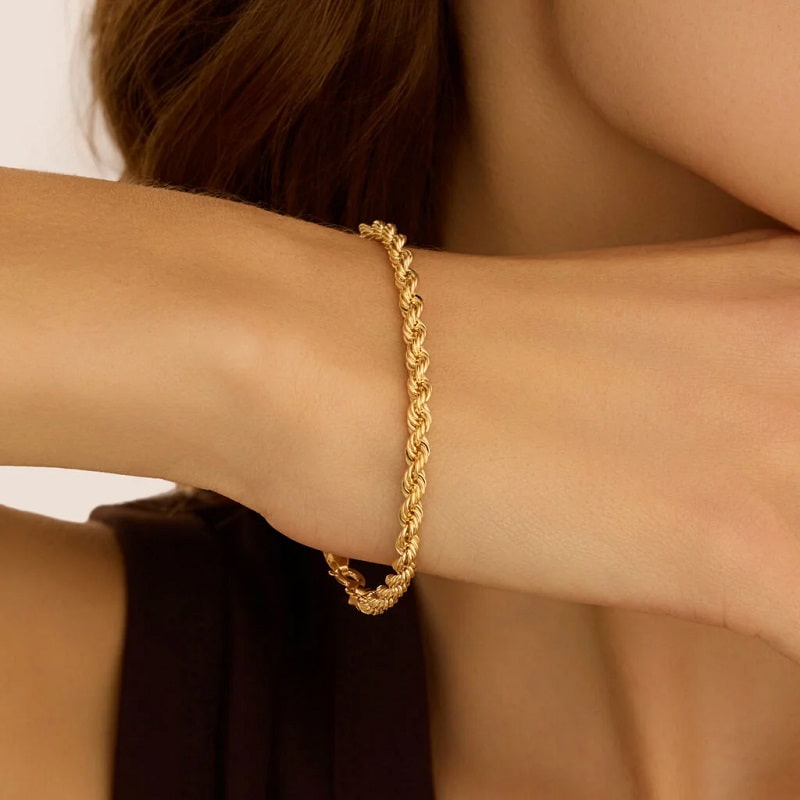 Bracciale Stroili Gold Essence Oro 750 donna-2b Gioielli