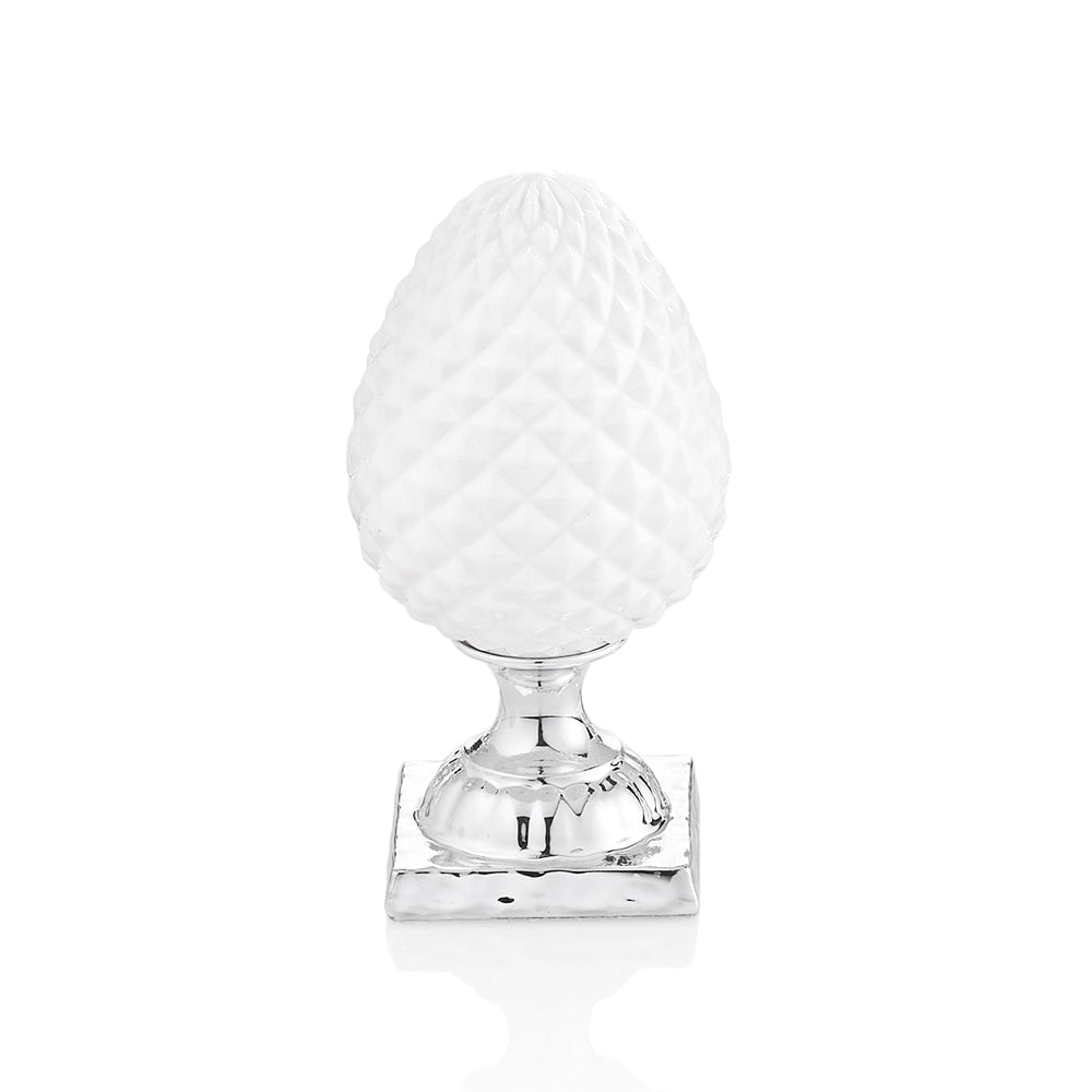 Scultura Pigna Diamante Ottaviani bianca-argento 22403P-2b Gioielli