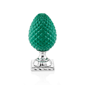 Scultura Pigna Diamante Ottaviani verde-argento 22404P-2b Gioielli