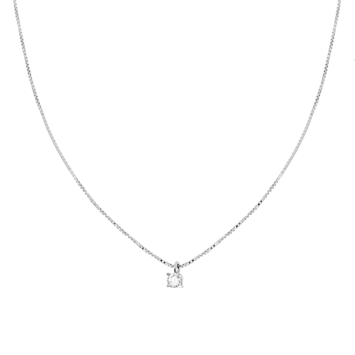 Collana in Argento punto luce 3 mm-2b Gioielli