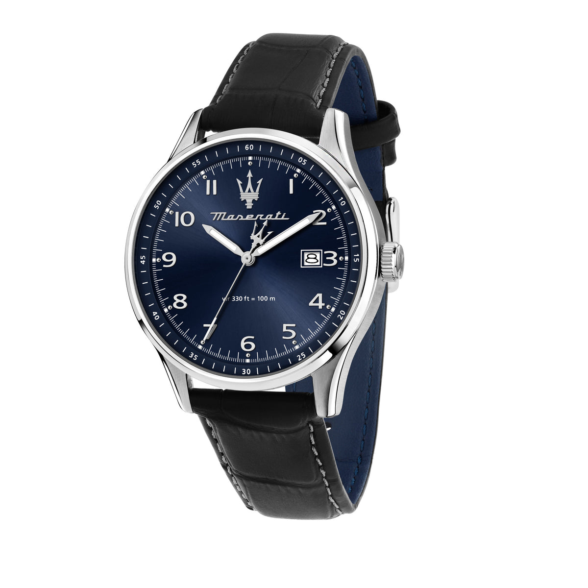 Orologio Maserati Sorpasso R8851124003 blu con cinturino in pelle-2b Gioielli