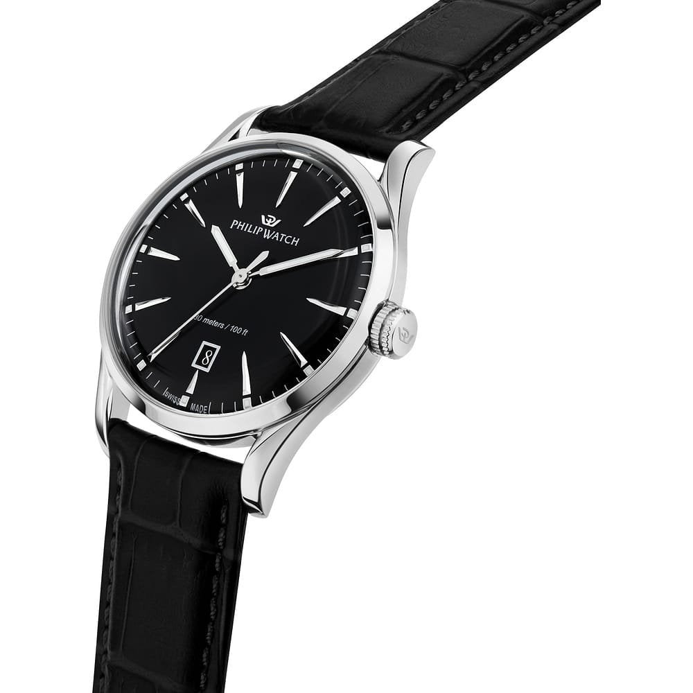 Orologio Philip Watch Sunray R8251180036 uomo quarzo quadrante nero-2b Gioielli