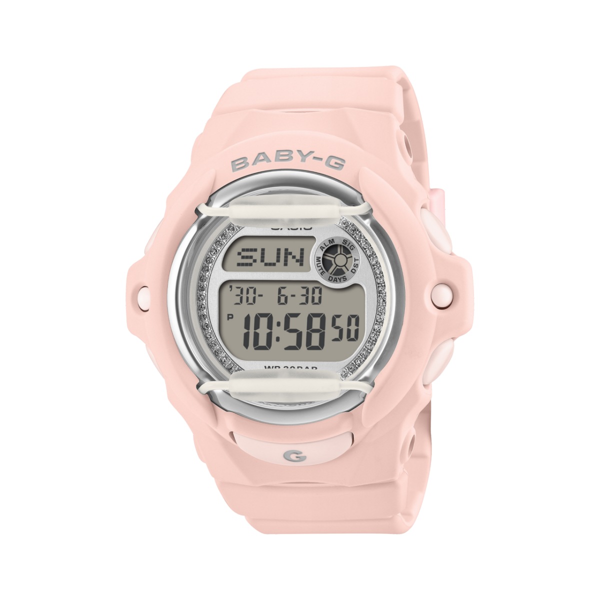 Casio BABY-G BG-169KB-4ER rosa cipria con dettagli scintillanti-2b Gioielli