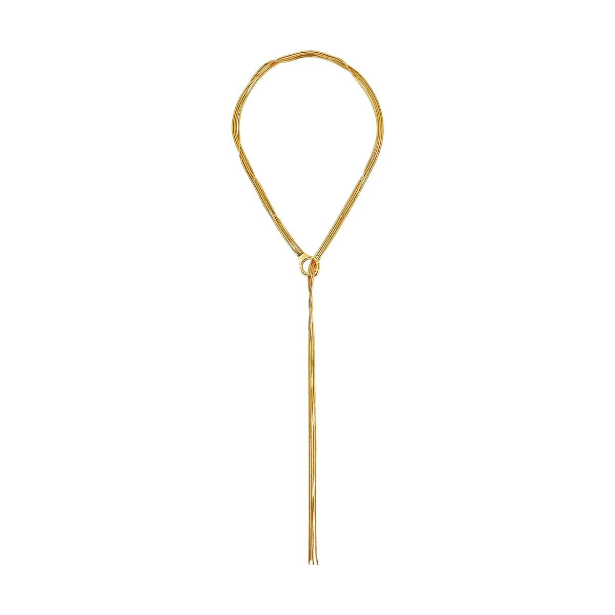 Collana Breil Falling Star TJ4182 dorata a quattro fili-2b Gioielli