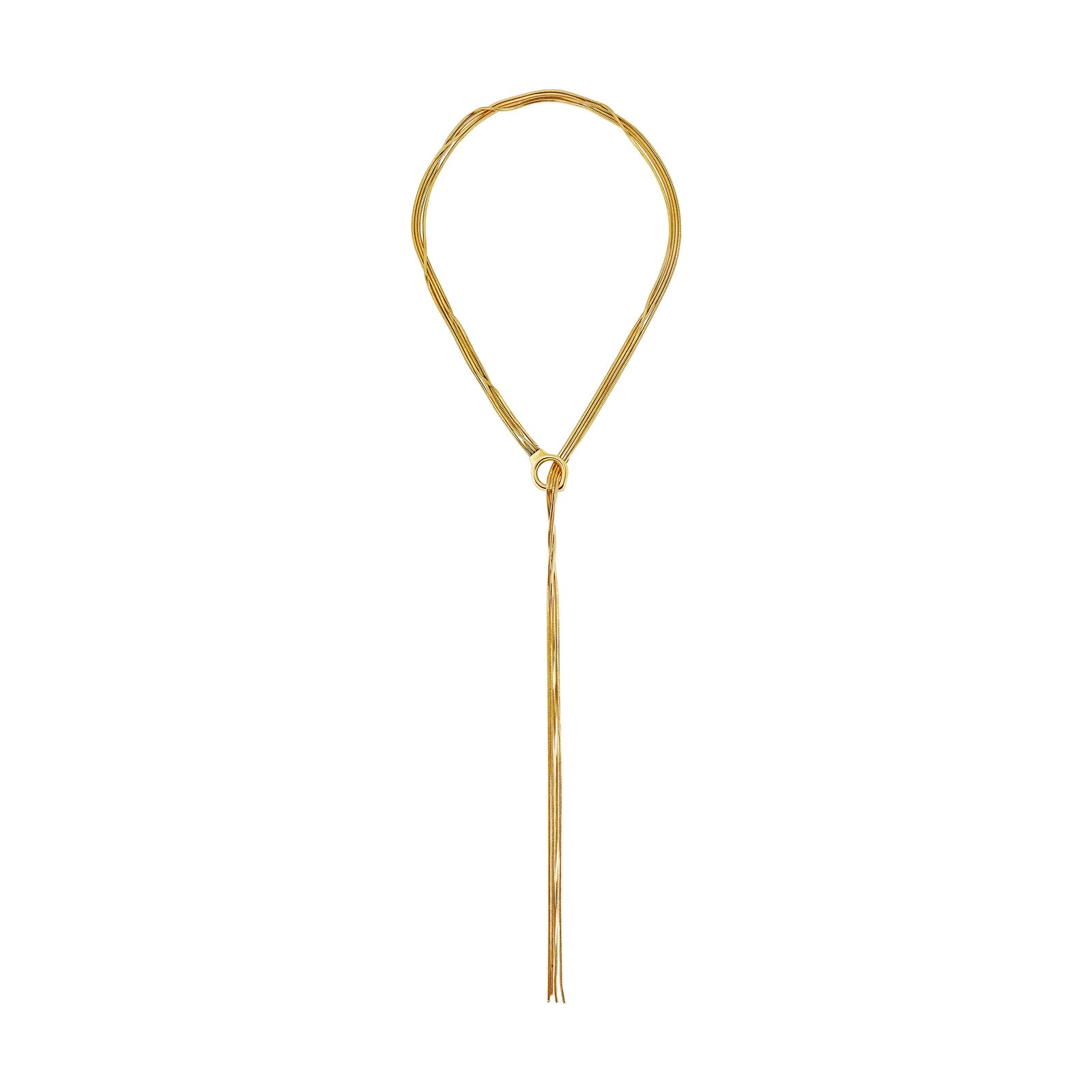 Collana Breil Falling Star TJ4182 dorata a quattro fili-2b Gioielli