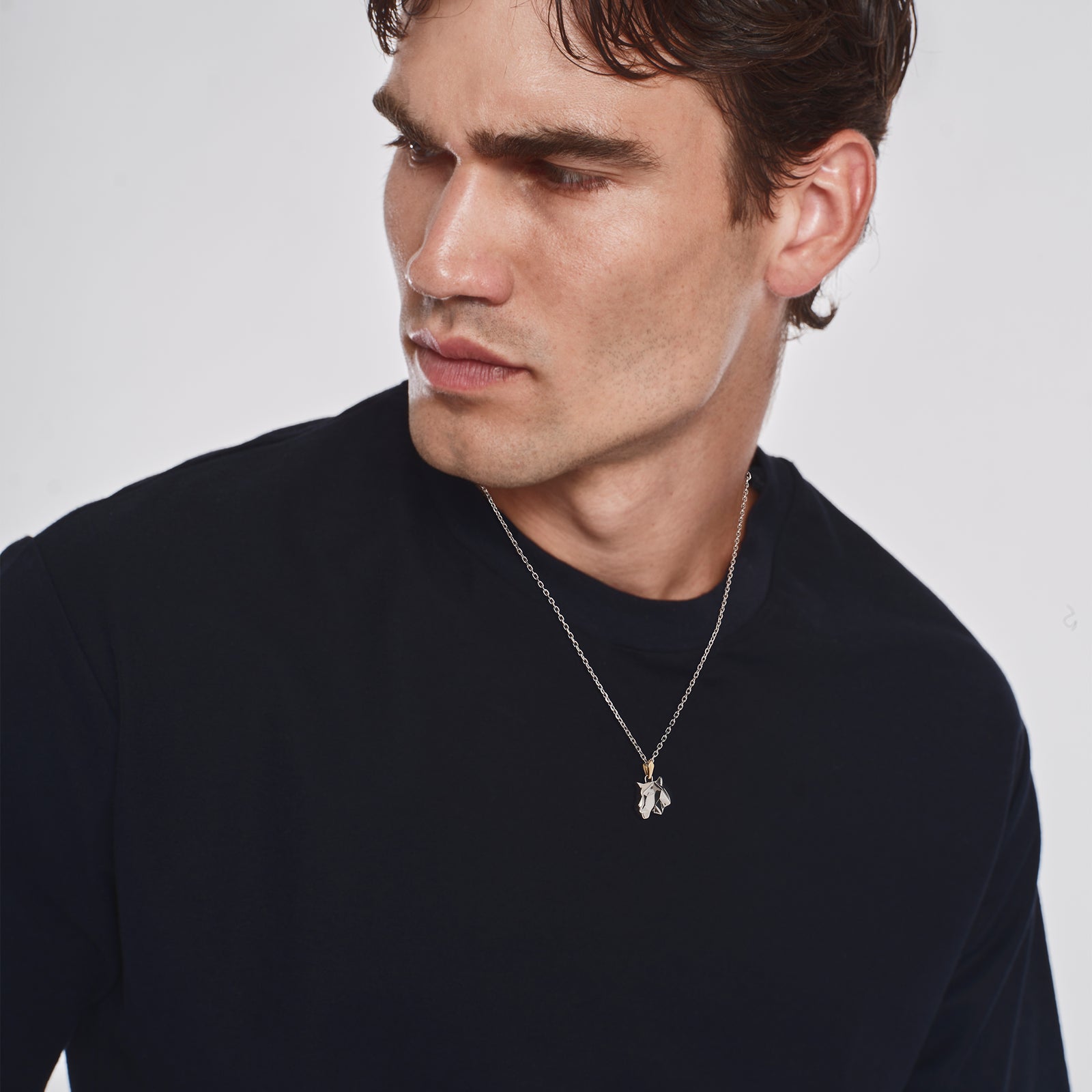 Collana Breil Good Omen TJ4158 uomo con pendente tigre-2b Gioielli