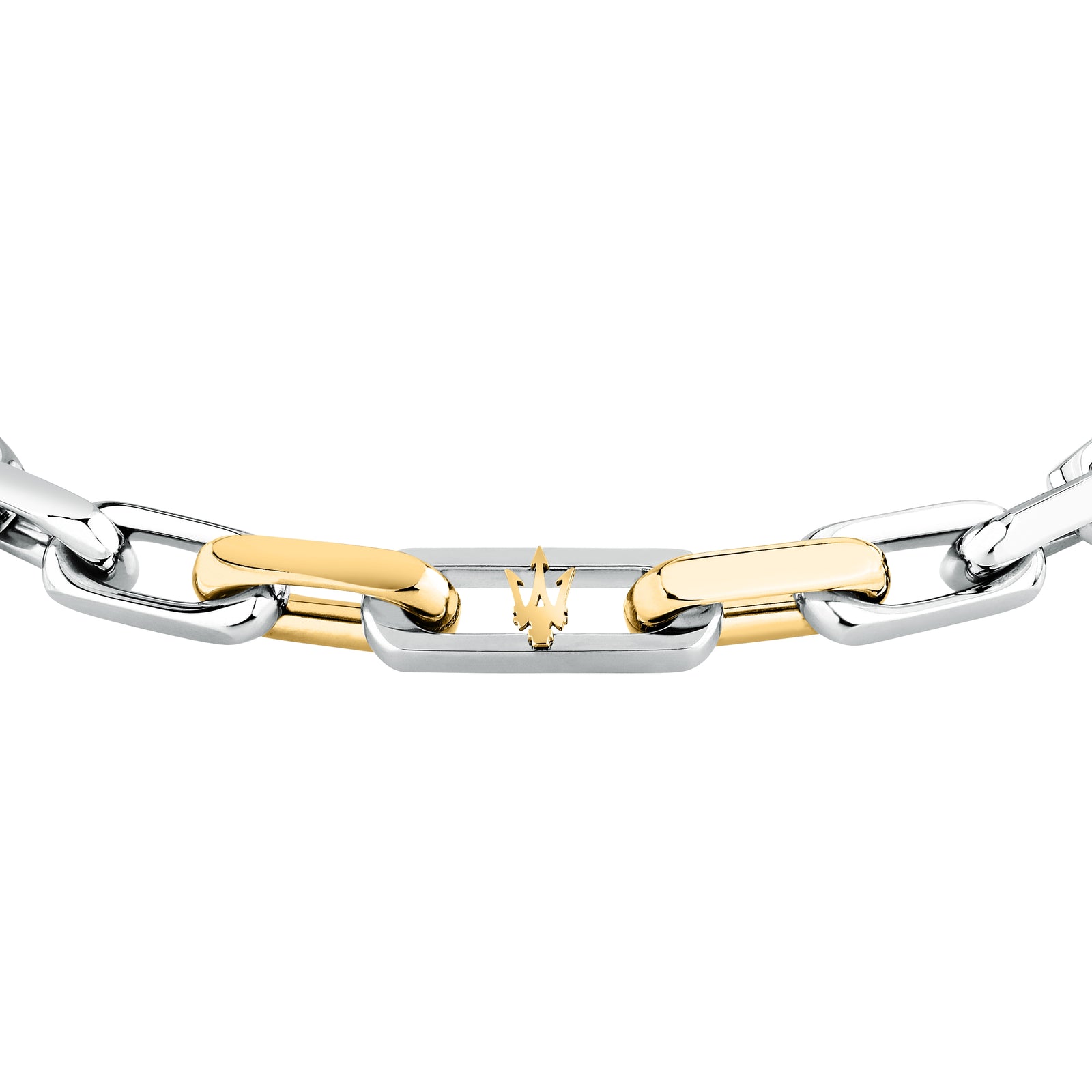 Dettaglio elemento centrale del bracciale Maserati JM526AVD115