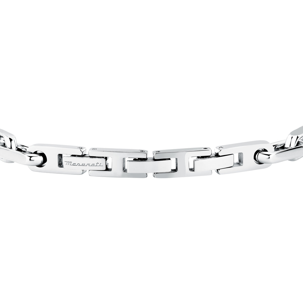 Dettaglio chiusura del bracciale Maserati Iconic JM526AVD115