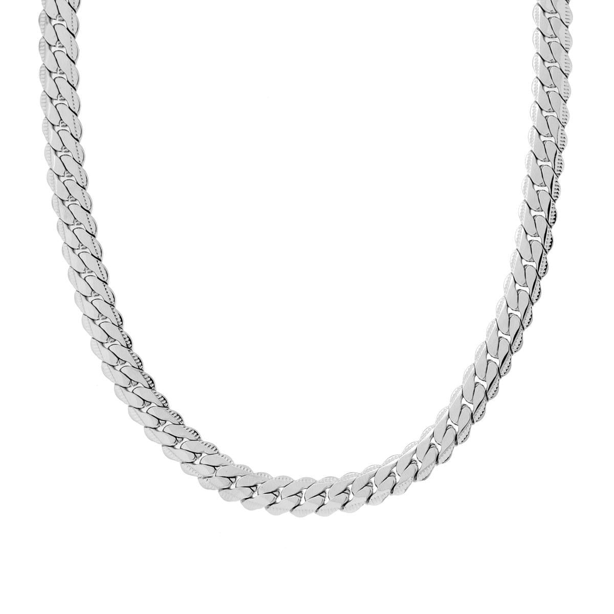 Collana in acciaio grumetta 50 cm-2b Gioielli