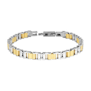 Bracciale uomo in acciaio-2b Gioielli