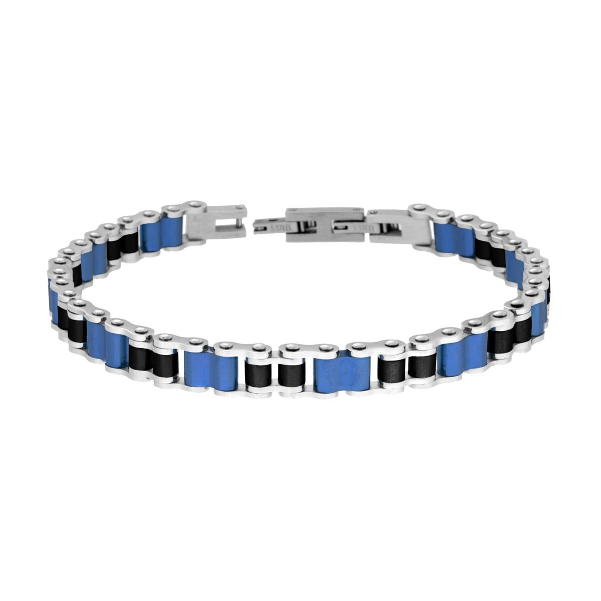 Bracciale uomo in acciaio-2b Gioielli
