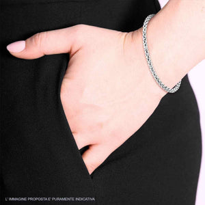 Bracciale in acciaio catena coreana-2b Gioielli