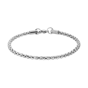 Bracciale in acciaio catena coreana-2b Gioielli