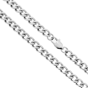 Collana in acciaio grumetta 60 cm-2b Gioielli