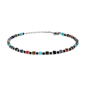 Bracciale uomo in acciaio-2b Gioielli