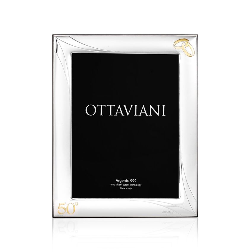 Cornice Ottaviani 50 Anni Insieme 13x18-2b Gioielli