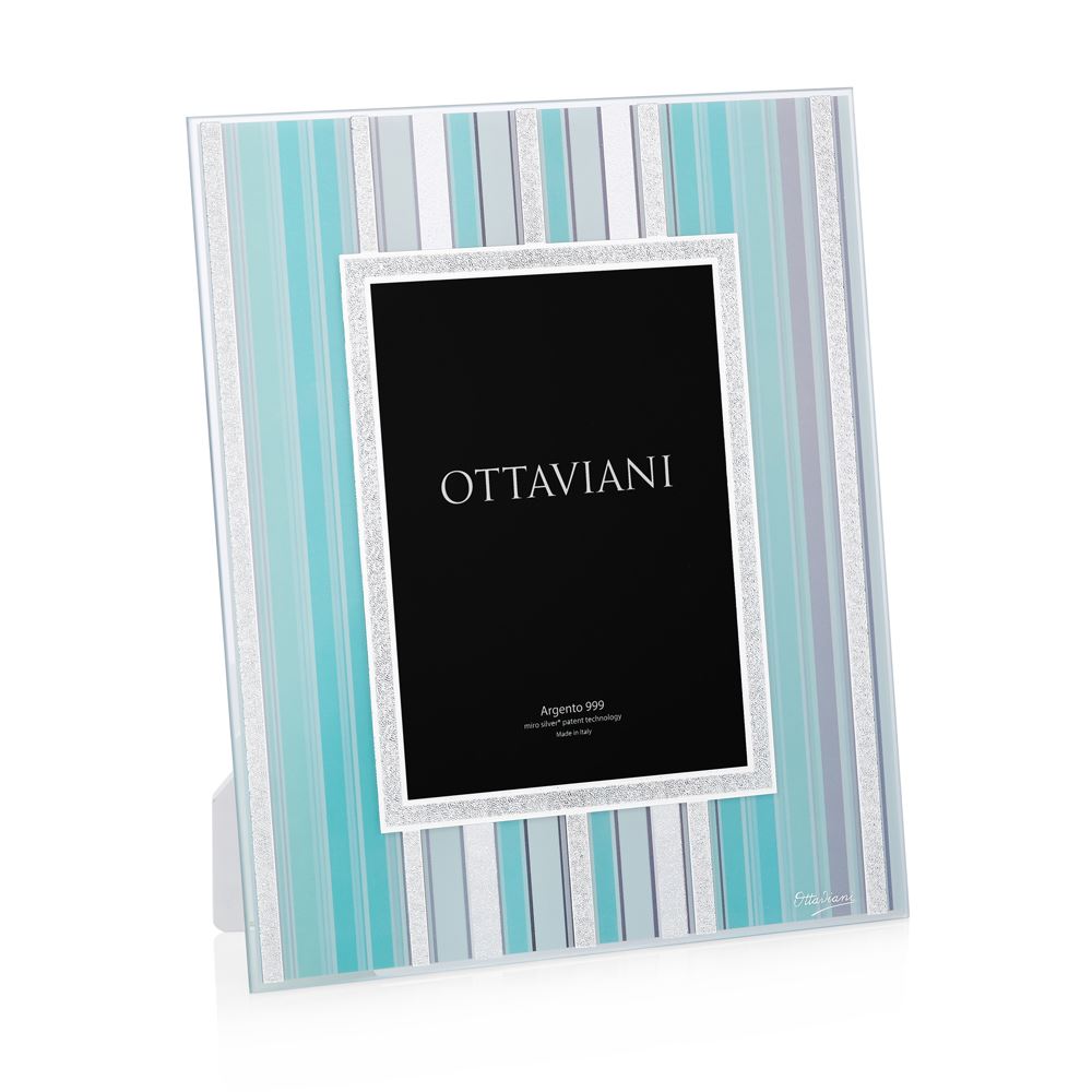 Cornice Ottaviani Millerighe in cristallo 13x18-2b Gioielli