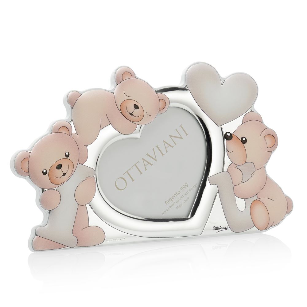 Cornice Ottaviani Orsacchiotti I Love You 9x13-2b Gioielli