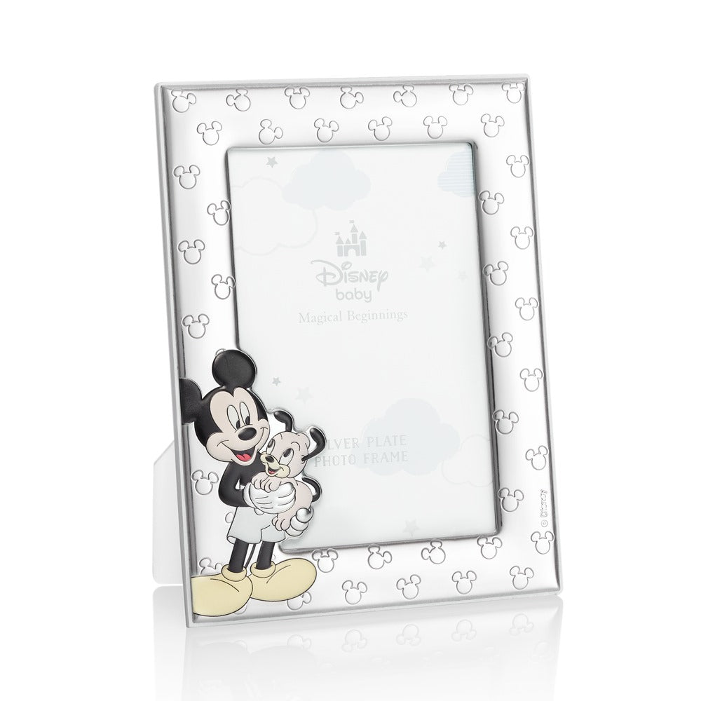 Cornice Ottaviani Topolino con Cucciolo 10x15-2b Gioielli