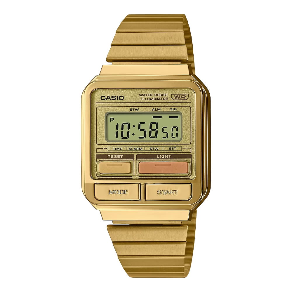 Orologio Casio Vintage A120WEG-9AEF uomo 33 mm-2b Gioielli