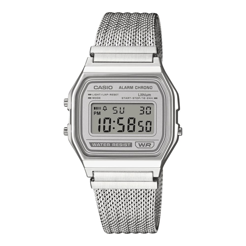 Orologio Casio Collection A158WEM-7EF uomo 33 mm-2b Gioielli