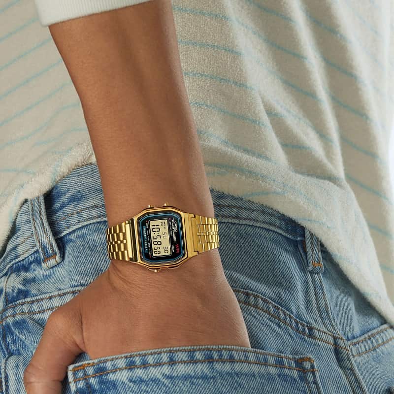 Orologio Casio Vintage A159WGEA-1EF uomo 33 mm-2b Gioielli