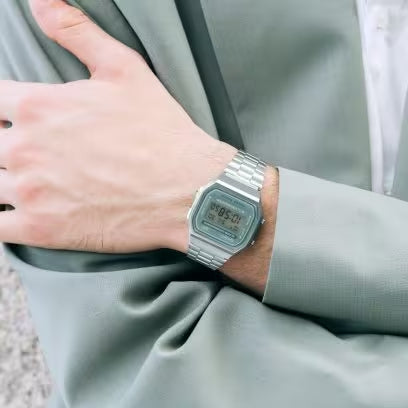 Orologio Casio VintageA168WA-3AYES uomo-2b Gioielli