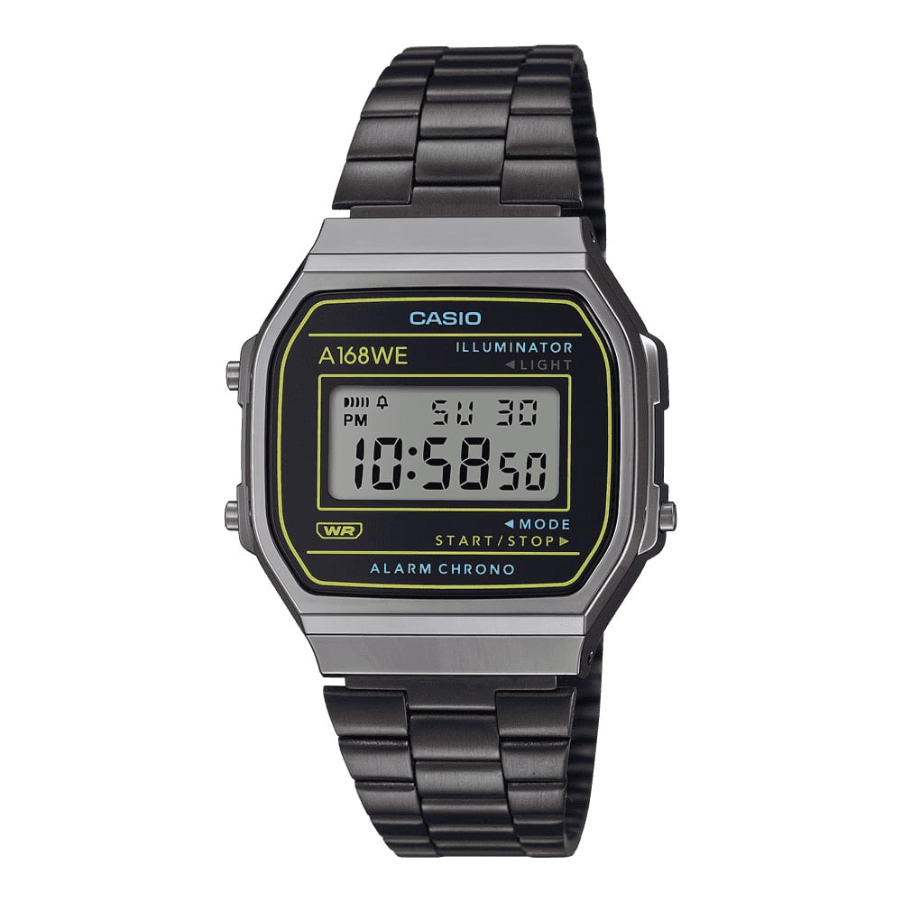 Orologio Casio Collection Vintage A168WEHB-1AEF uomo 36 mm-2b Gioielli