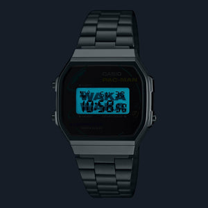 Orologio Casio Collection A168WEPC-7AER PAC-MAN WAKA WAKA Limited Edition-2b Gioielli