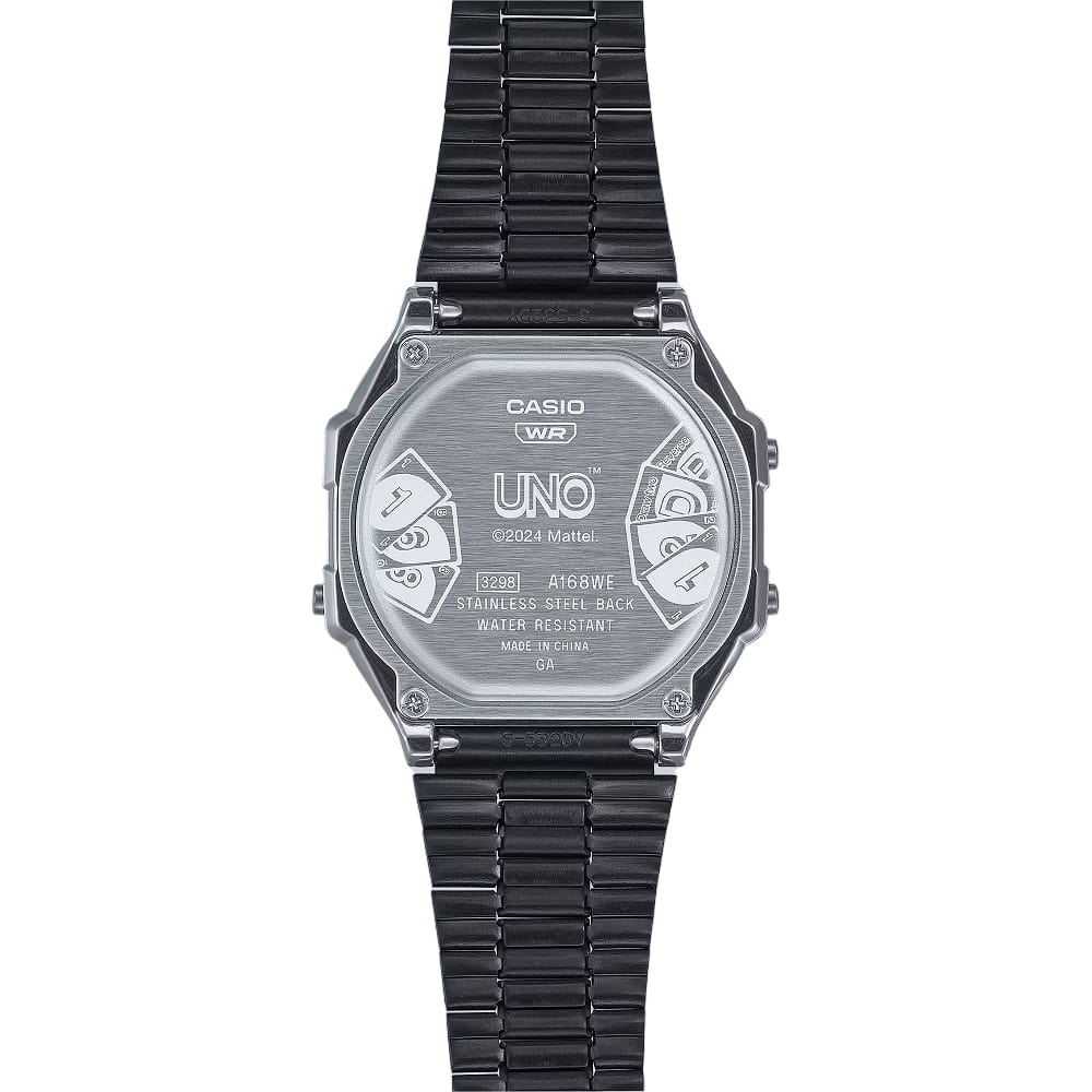 Orologio Casio Collection A168WEUC-1AER UNO Limited Edition uomo 36 mm-2b Gioielli