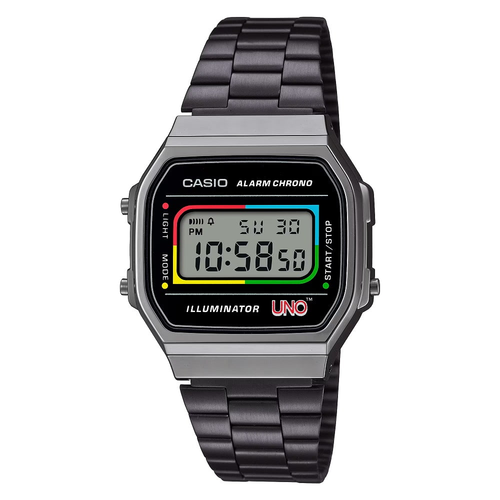 Orologio Casio Collection A168WEUC-1AER UNO Limited Edition uomo 36 mm-2b Gioielli