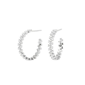 Orecchini PdPaola AR02-579-U Essentials Crown donna argento-2b Gioielli