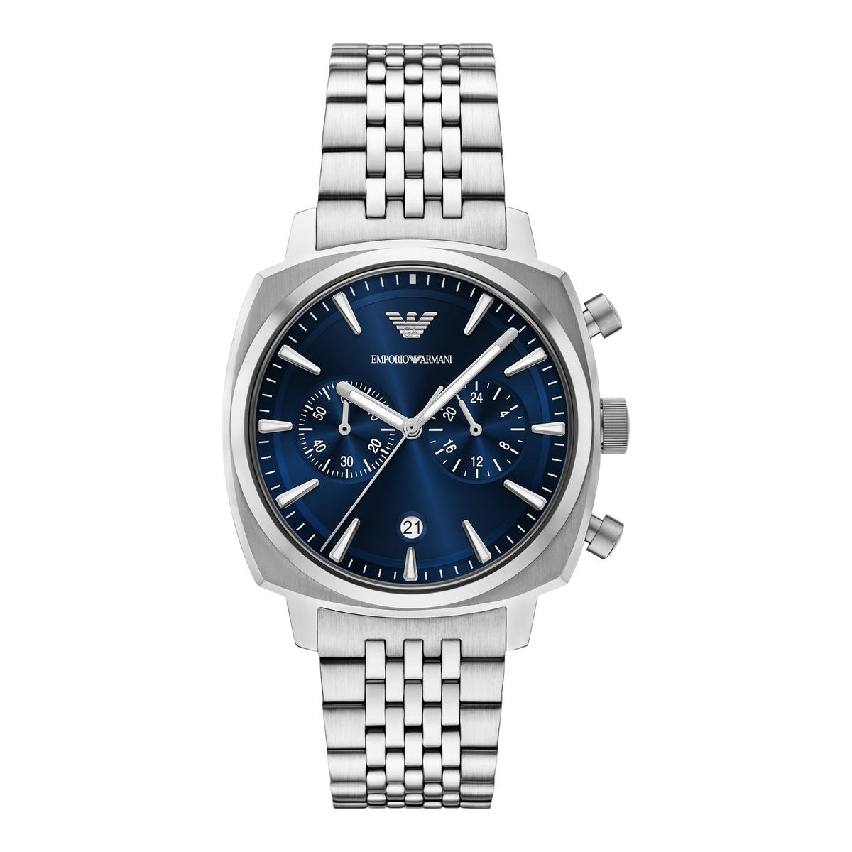 Cronografo Emporio Armani AR11688 uomo 40 mm blu-2b Gioielli
