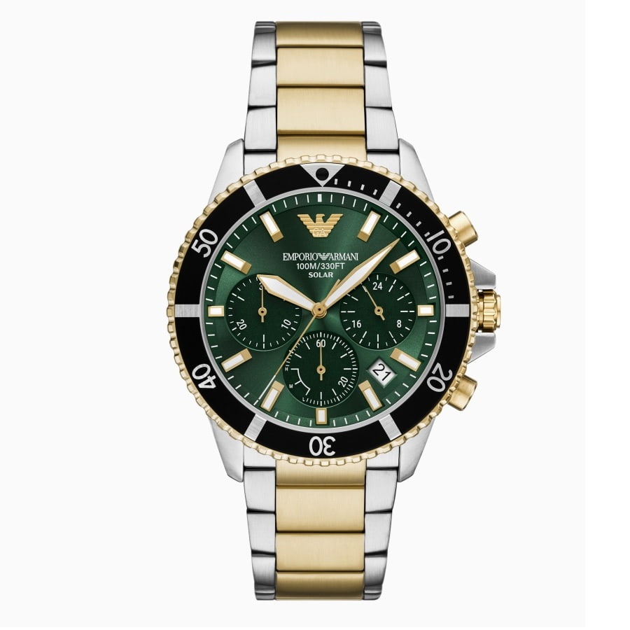 Orologio Armani AR11695 World Explorer cronografo solare uomo 43 mm-2b Gioielli