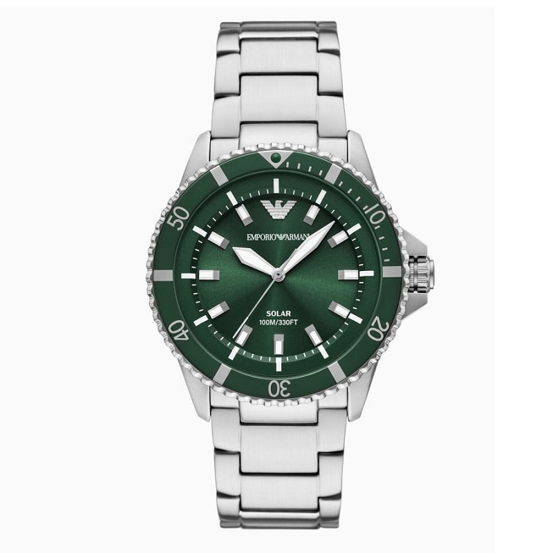 Orologio Armani AR11698 World Explorer solare uomo 42 mm-2b Gioielli
