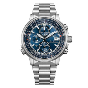 Orologio Citizen Radiocontrollato AT8300-58L Crono Pilot uomo 42 mm-2b Gioielli