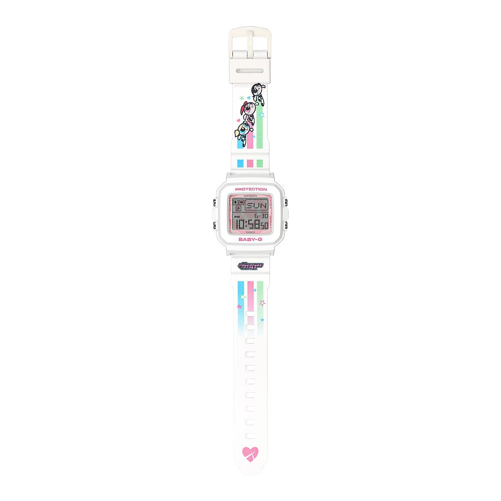 Orologio Casio Baby-G BGD-10KPP-7ER Powerpuff Girls Superchicche donna-2b Gioielli