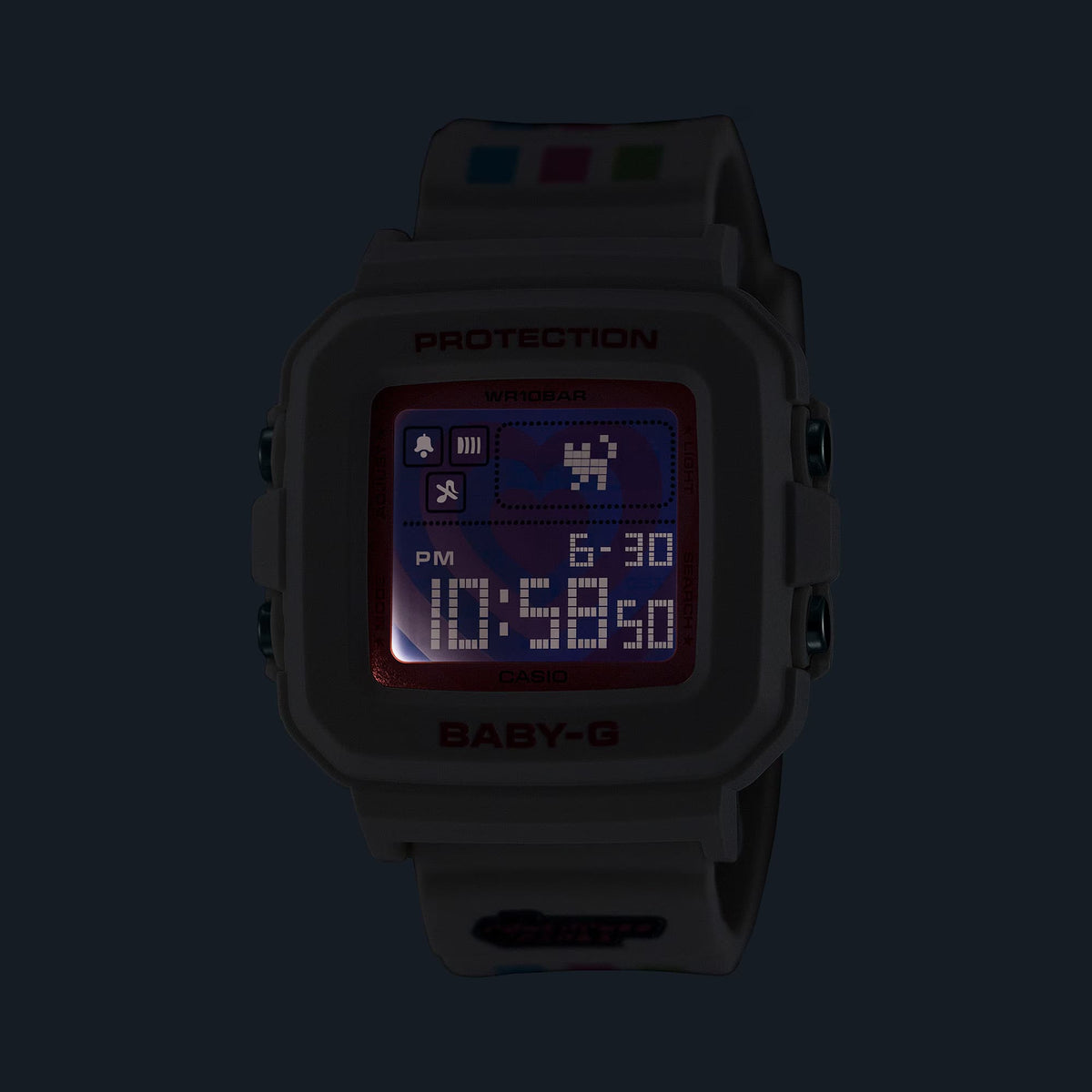 Orologio Casio Baby-G BGD-10KPP-7ER Powerpuff Girls Superchicche donna-2b Gioielli