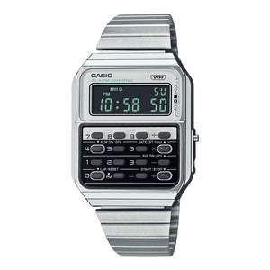 Orologio Casio Collection CA-500WE-7BEF Edgy uomo calcolatrice-2b Gioielli